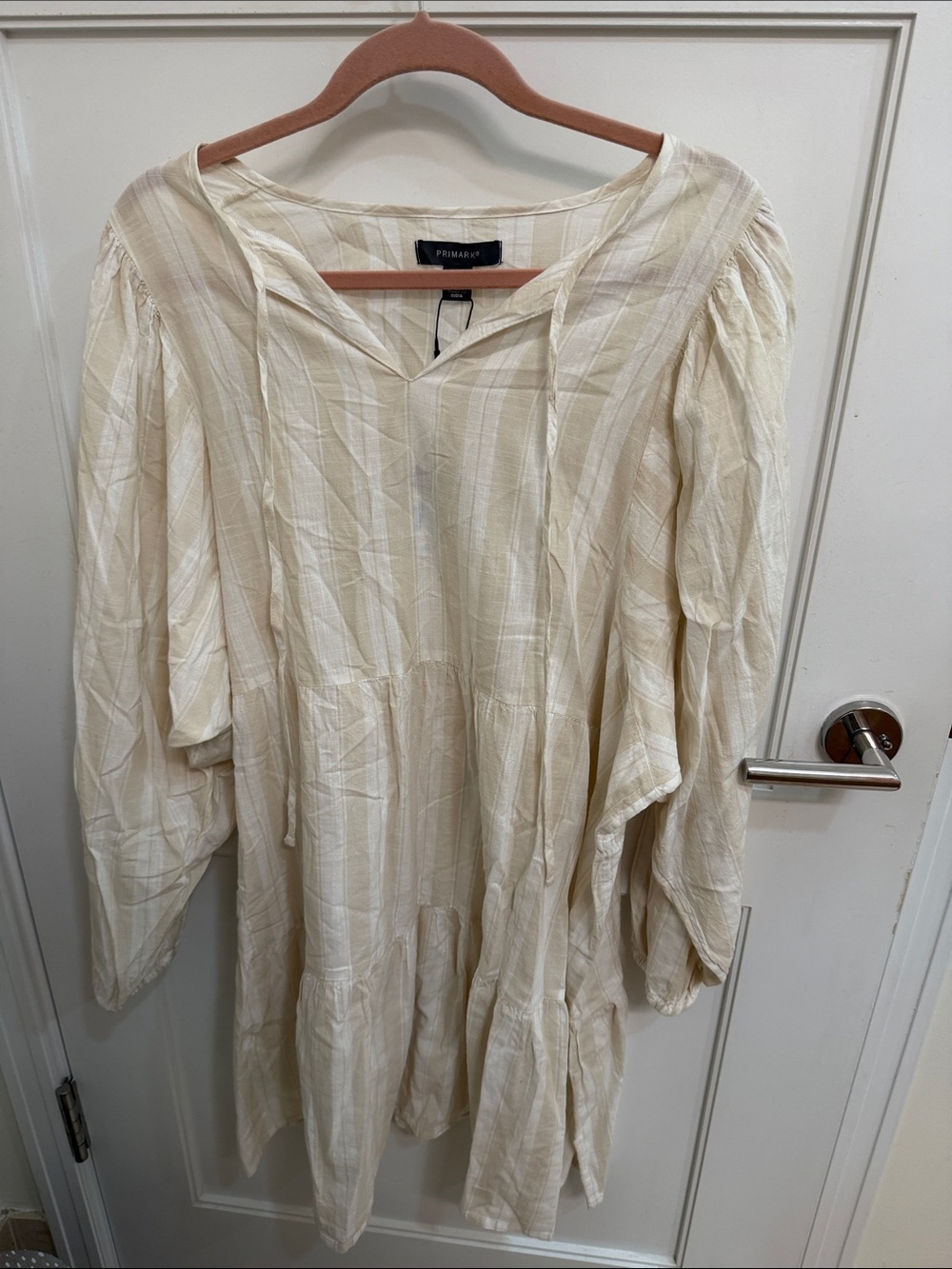 Primark Ivory Striped Dress